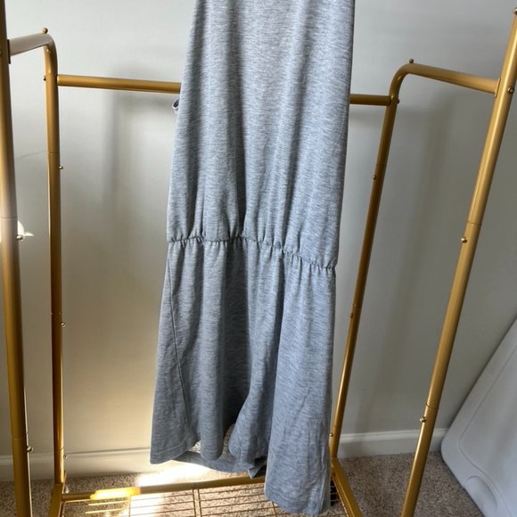 Gray Halter Neck Romper - Picture 2 of 6